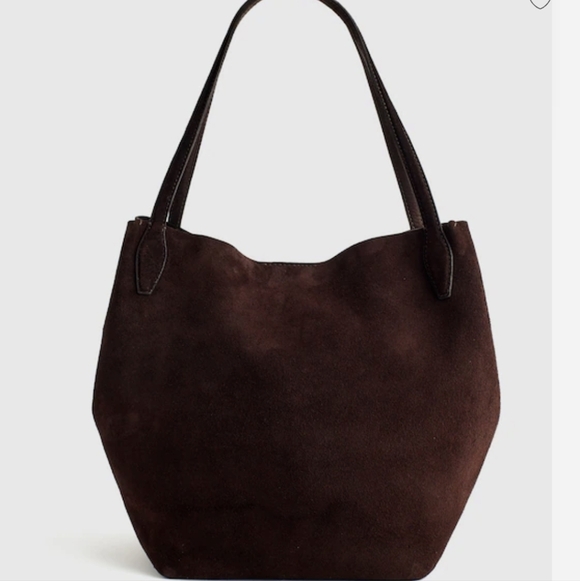 Madewell Handbags - Madewell The Shopper Tote In Dark Carob